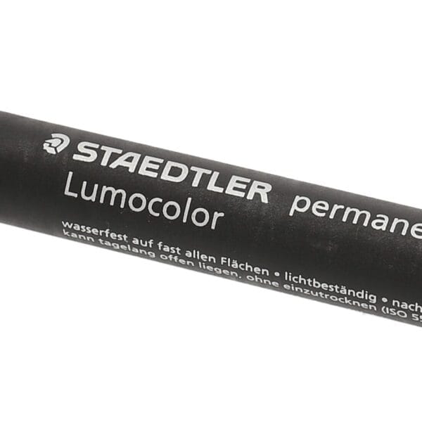 STAEDTLER Perm. Marker Lumocolor 350 350-9 schwarz, Keilspitze