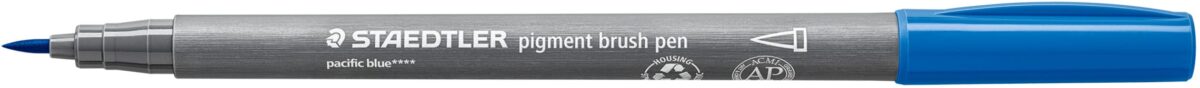STAEDTLER Fasermaler mit Pinselspitze 371-39 pazifikblau – Hochwertig & günstig bei ShopDeca