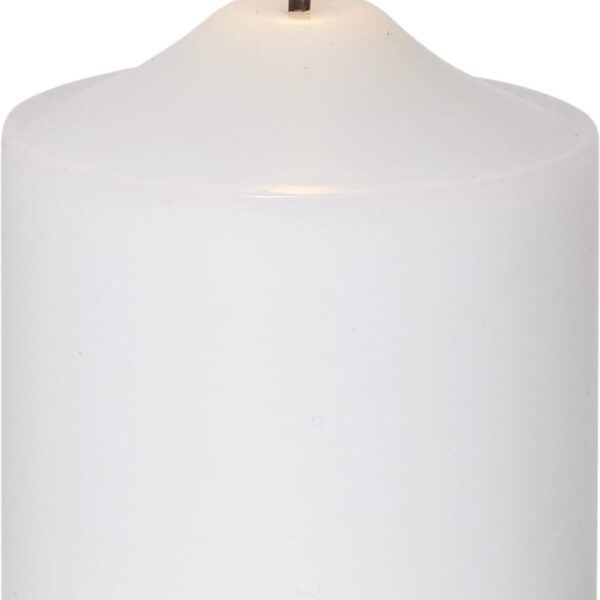 STAR TRADING LED Kerze Flamme 12cm 12.064-07 weiss