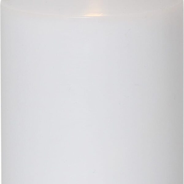 STAR TRADING LED Kerze Flamme 15cm 12.064-08 weiss