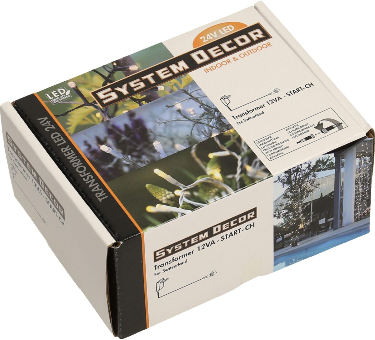 STAR TRADING System Decor Netzteil/Trafo 5m 12.495-07-CH Start, schwarz – Hochwertig & günstig bei ShopDeca