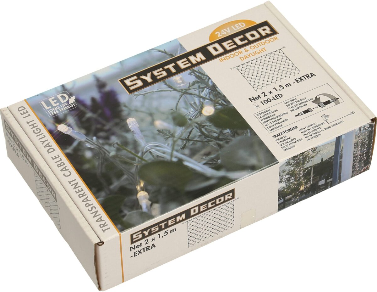 STAR TRADING System Decor LED-Netz 2m 12.495-59 Extra, weiss, 1,5m – Hochwertig & günstig bei ShopDeca
