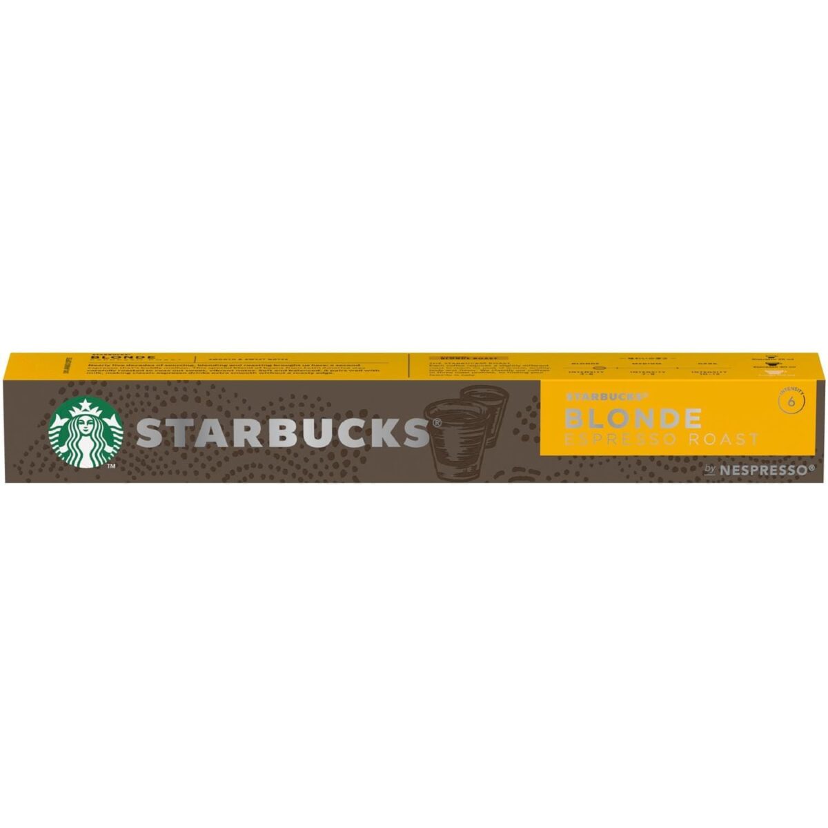 STARBUCKS Kaffeekapseln Blonde 6200794 Espresso Roast 10 Stück – Hochwertig & günstig bei ShopDeca