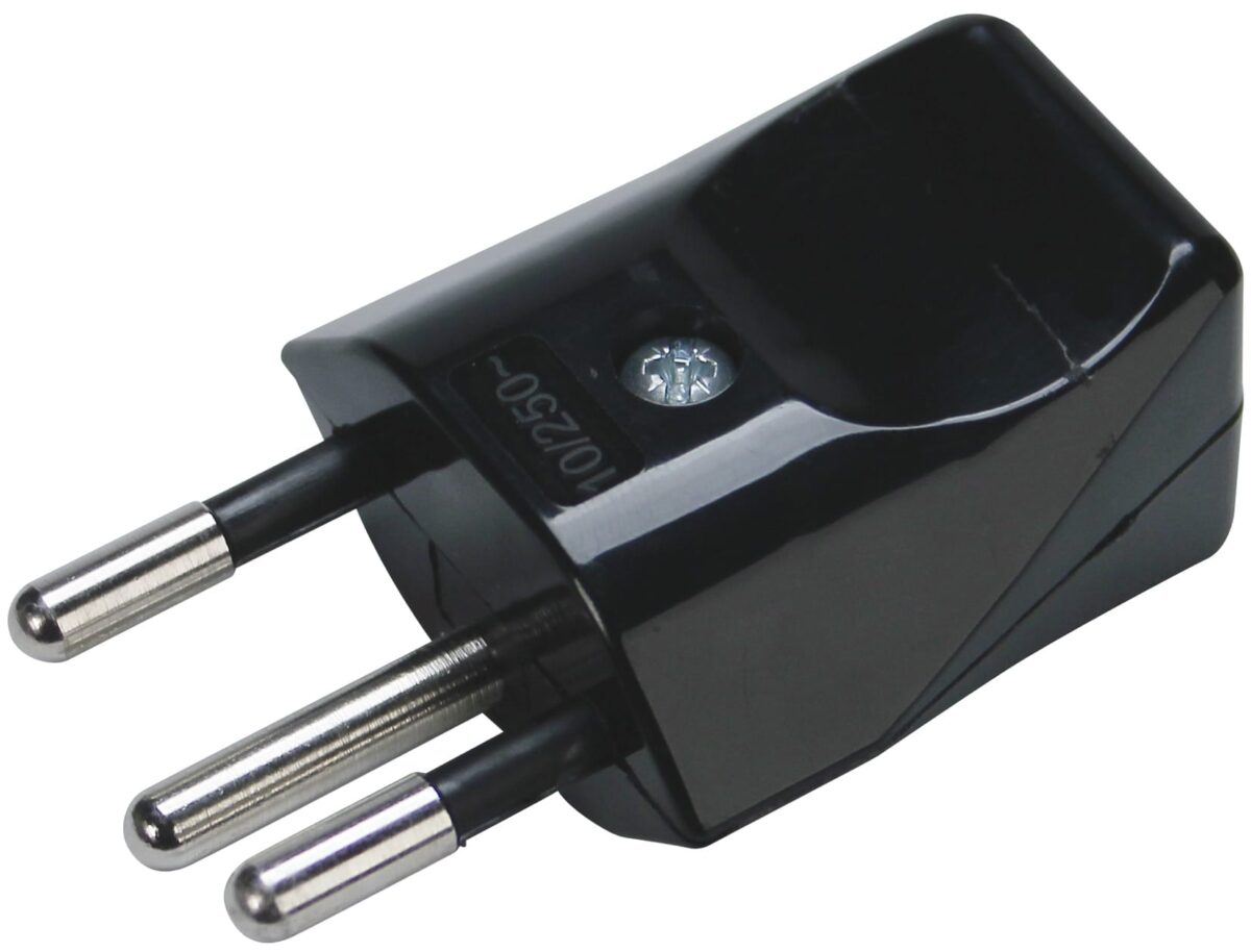 STEFFEN Stecker T12 2m 1499601 schwarz – Hochwertig & günstig bei ShopDeca
