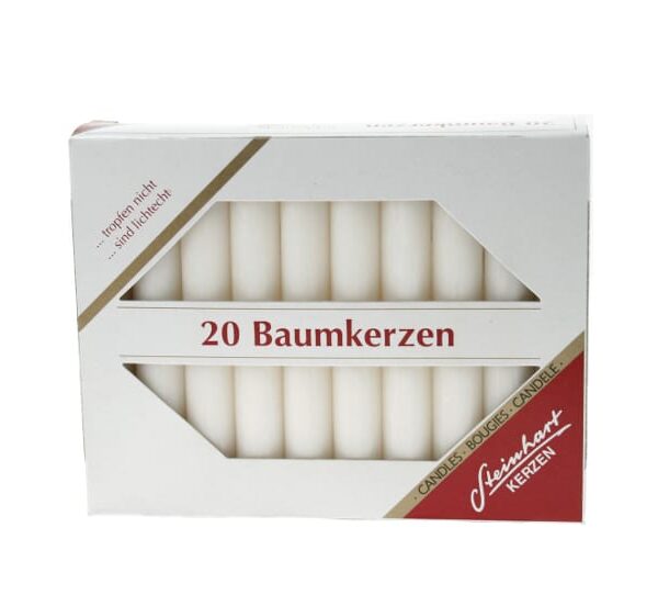 STEINHART Baumkerzen 100x13mm 02333-23 champagner 20 Stück
