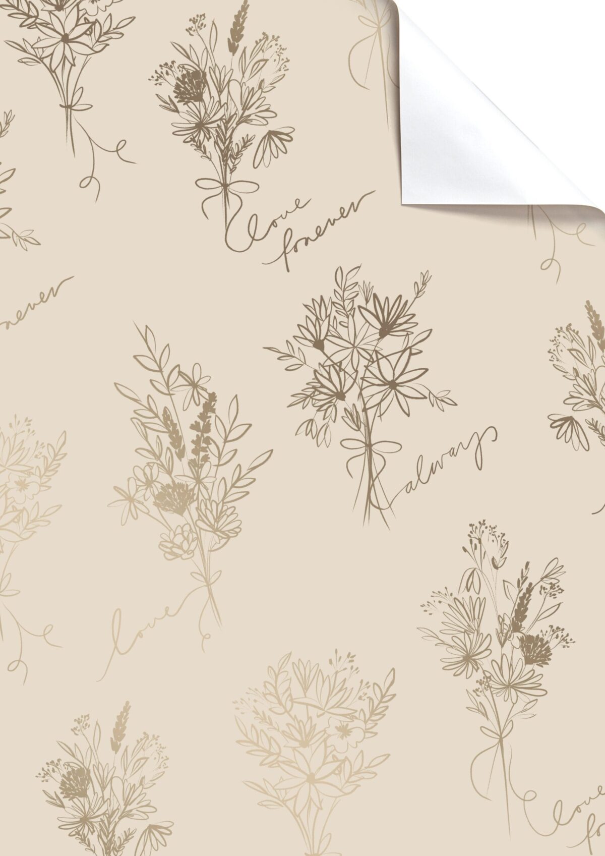STEWO Geschenkpapier Kaleo 2514520551 beige hell 70x100cm – Hochwertig & günstig bei ShopDeca