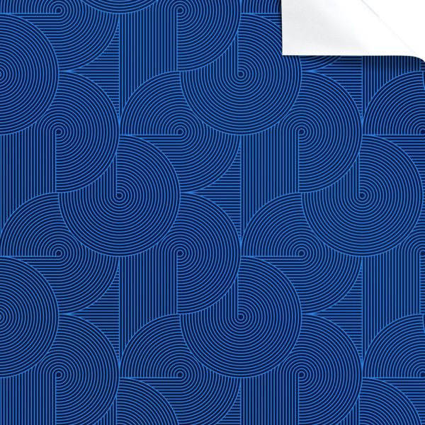 STEWO Geschenkpapier Anteo 2514575542 100x70cm blau dunkel FSC