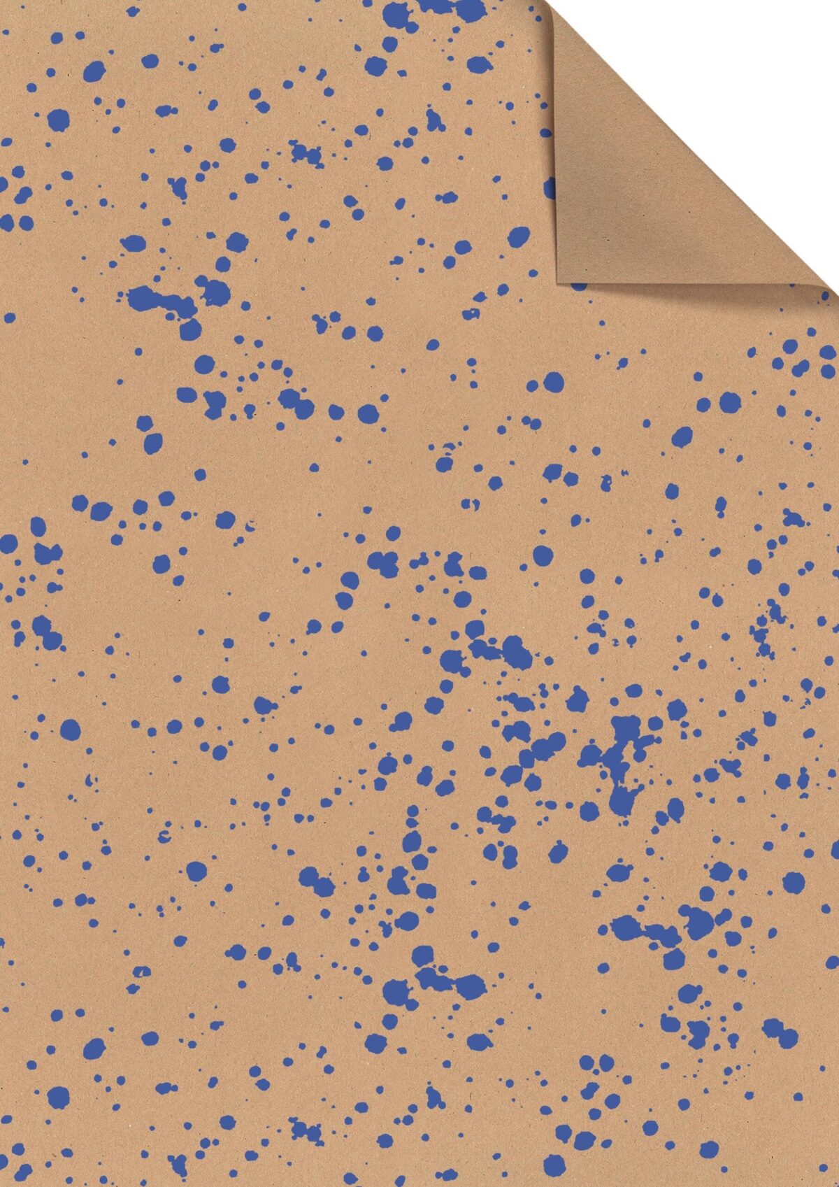 STEWO Geschenkpapier Sprenkel 2514579240 100x70cm blau FSC – Hochwertig & günstig bei ShopDeca