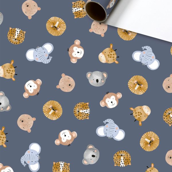 STEWO Geschenkpapier Buba 2528518032 violett dunkel 70x150cm