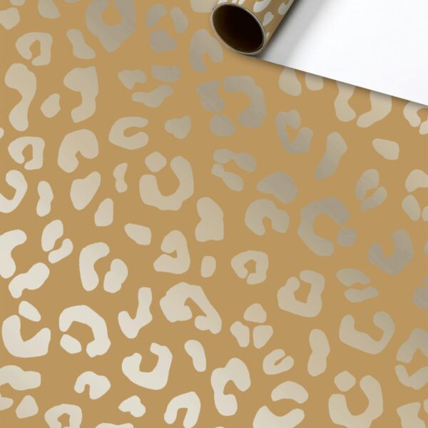 STEWO Geschenkpapier Beda 2528529552 dunkelbeige 70x150cm