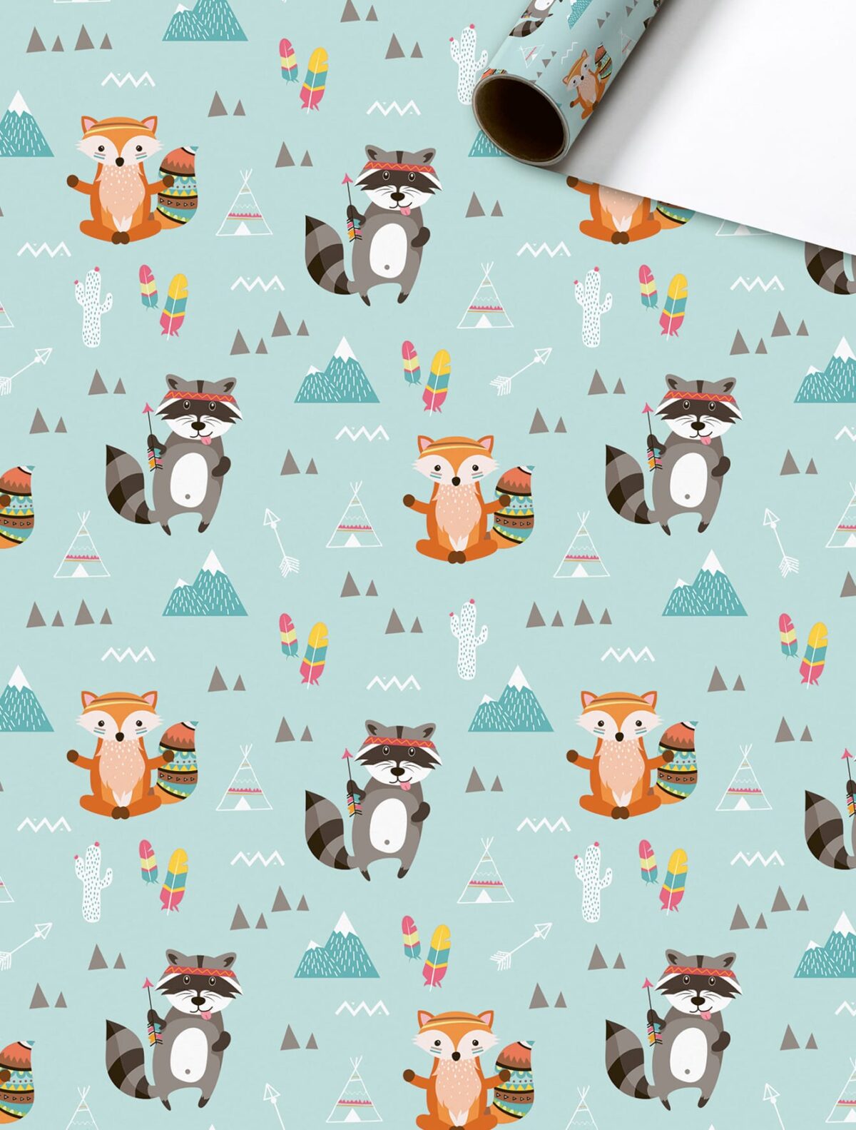 STEWO Geschenkpapier Matz 2528619441 70x200cm blau hell – Hochwertig & günstig bei ShopDeca