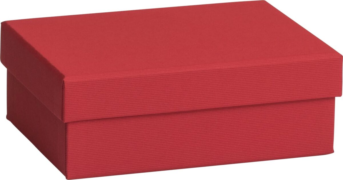 STEWO Geschenkbox One Colour 2551784291 rot dunkel 12x16.5x6cm – Hochwertig & günstig bei ShopDeca