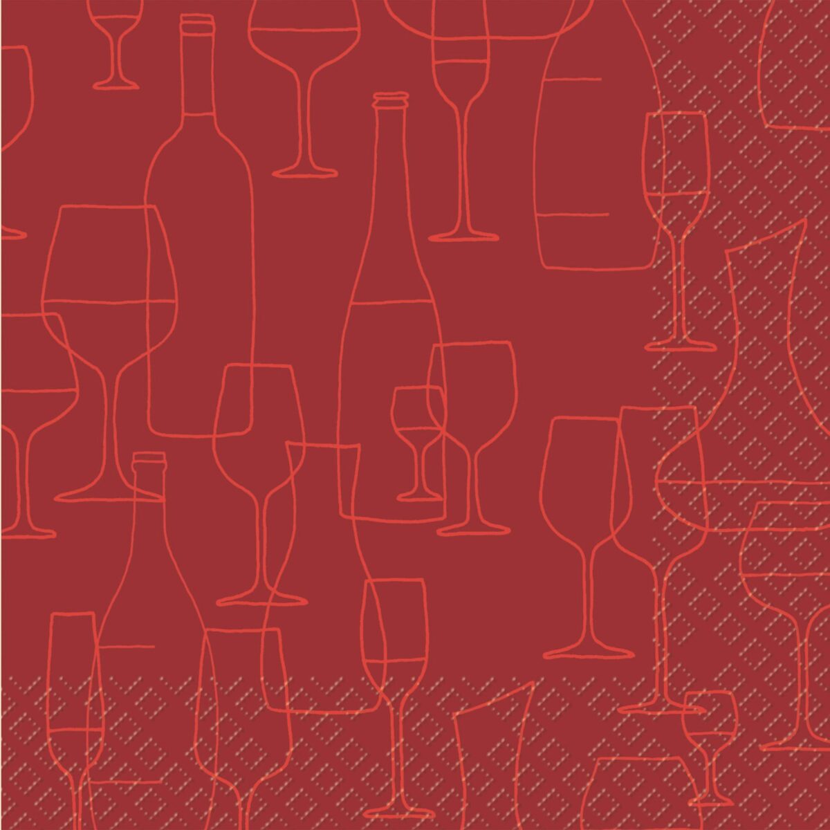STEWO Serivette Benoit 33x33cm 2572569424 bordeaux FSC 20 Stück – Hochwertig & günstig bei ShopDeca