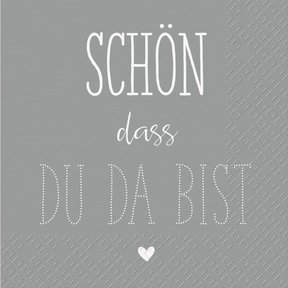 STEWO Servietten 33x33cm 2572648865 Dahoma FSC grau 20 Stück – Hochwertig & günstig bei ShopDeca