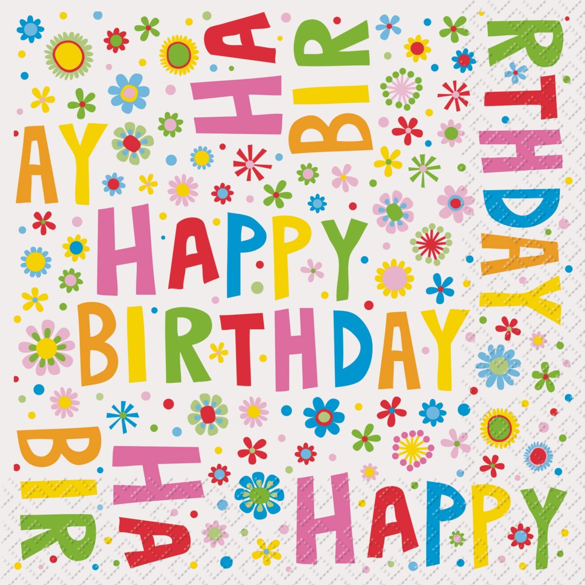 STEWO Servietten 25x25cm 2573923660 Happy Birthday 20 Stück – Hochwertig & günstig bei ShopDeca