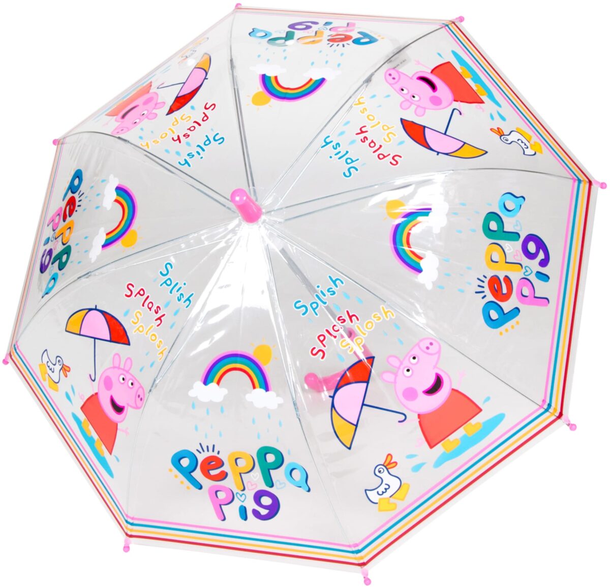 STROTZ Regenschirm für Kinder 5299 Peppa Pig under the rain – Hochwertig & günstig bei ShopDeca
