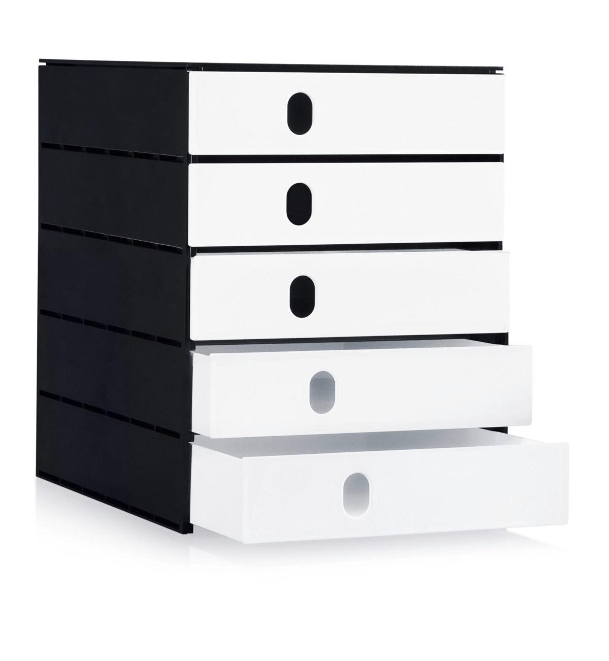 STYRO Schubladenbox PRO schwarz 14-8000.92 5 Fächer – Hochwertig & günstig bei ShopDeca
