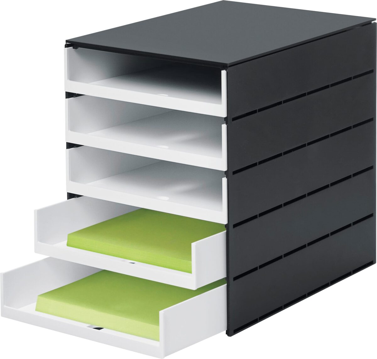 STYRO Schubladenbox PRO schwarz 14-8001.92 5 Fächer – Hochwertig & günstig bei ShopDeca