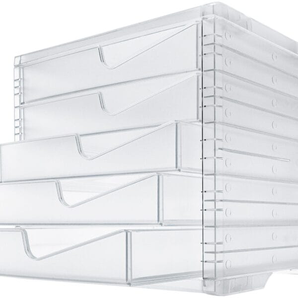 STYRO Styroswingbox light 275-8430.222 transp./transp. 5 Schubl.