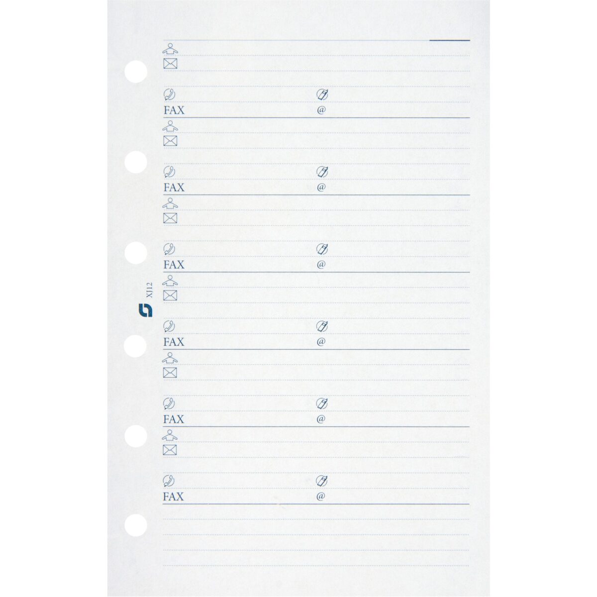 SUCCES Agenda Junior Adressseiten 84201200U weiss 50 Blatt 8x12.5cm – Hochwertig & günstig bei ShopDeca
