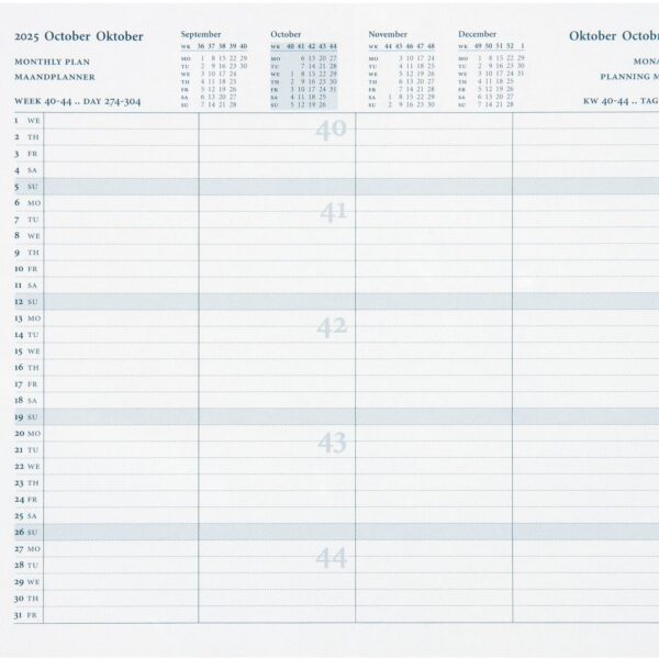 SUCCES Agenda Junior Monatspläne 2025 842219000025 2J 8x12.5cm