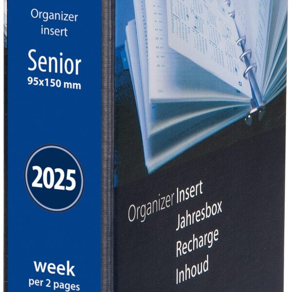SUCCES Agenda Senior 2025 845107000025 1W/2S Ersatz kompl. 9.5x15cm