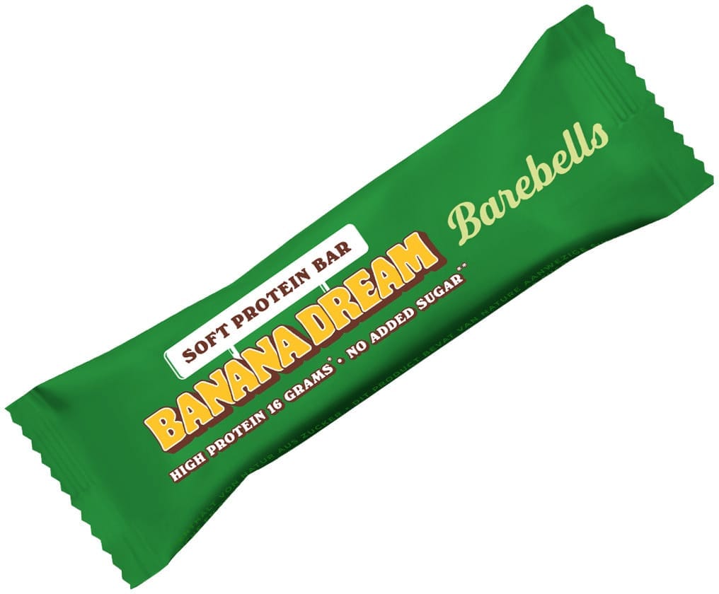 Proteinriegel: Barebells Banana Dream - Soft & lecker! BAREBELLS Banana Dream soft 3674 55g
