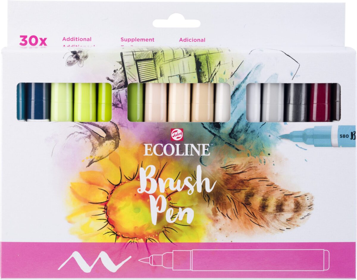TALENS Ecoline Brush Pen Set 11509006 ass. Additional 30 Stück – Hochwertig & günstig bei ShopDeca