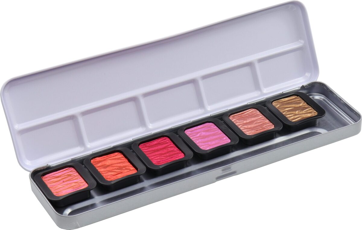 TALENS Perlglanzfarbe Finetec Box F0603 Essentials Warm 6 Farben – Hochwertig & günstig bei ShopDeca