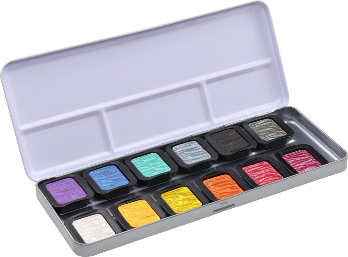 TALENS Perlglanzfarbe Finetec F1200 Essentials Rainbow 12 Farben – Hochwertig & günstig bei ShopDeca