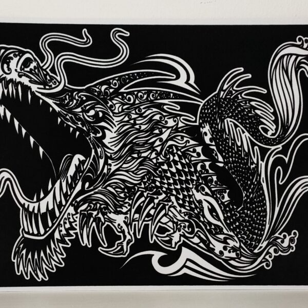 TATARUGA Samtbild A3 L86 Drache