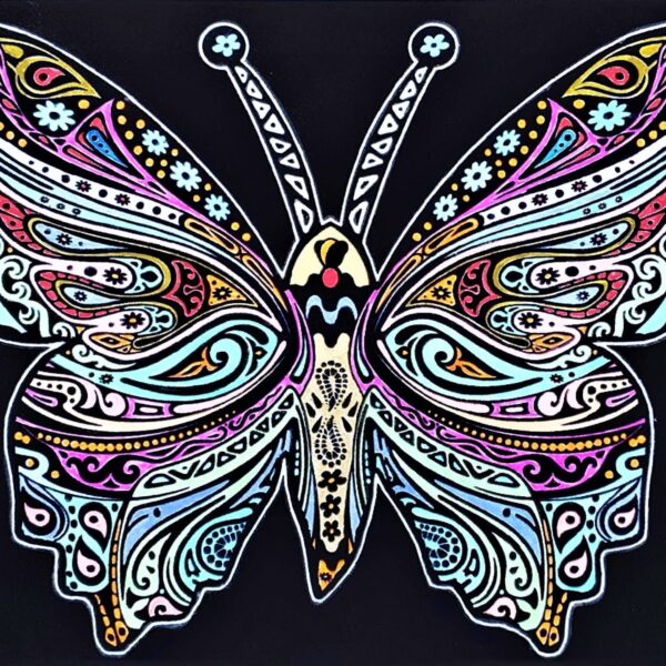 TATARUGA Samtbild A4 S29 Schmetterling