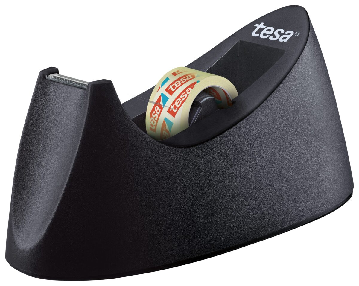 TESA Tischabroller Curve 10mx19mm 53917-00000 schwarz inkl. 1 Rolle Tesafilm – Hochwertig & günstig bei ShopDeca