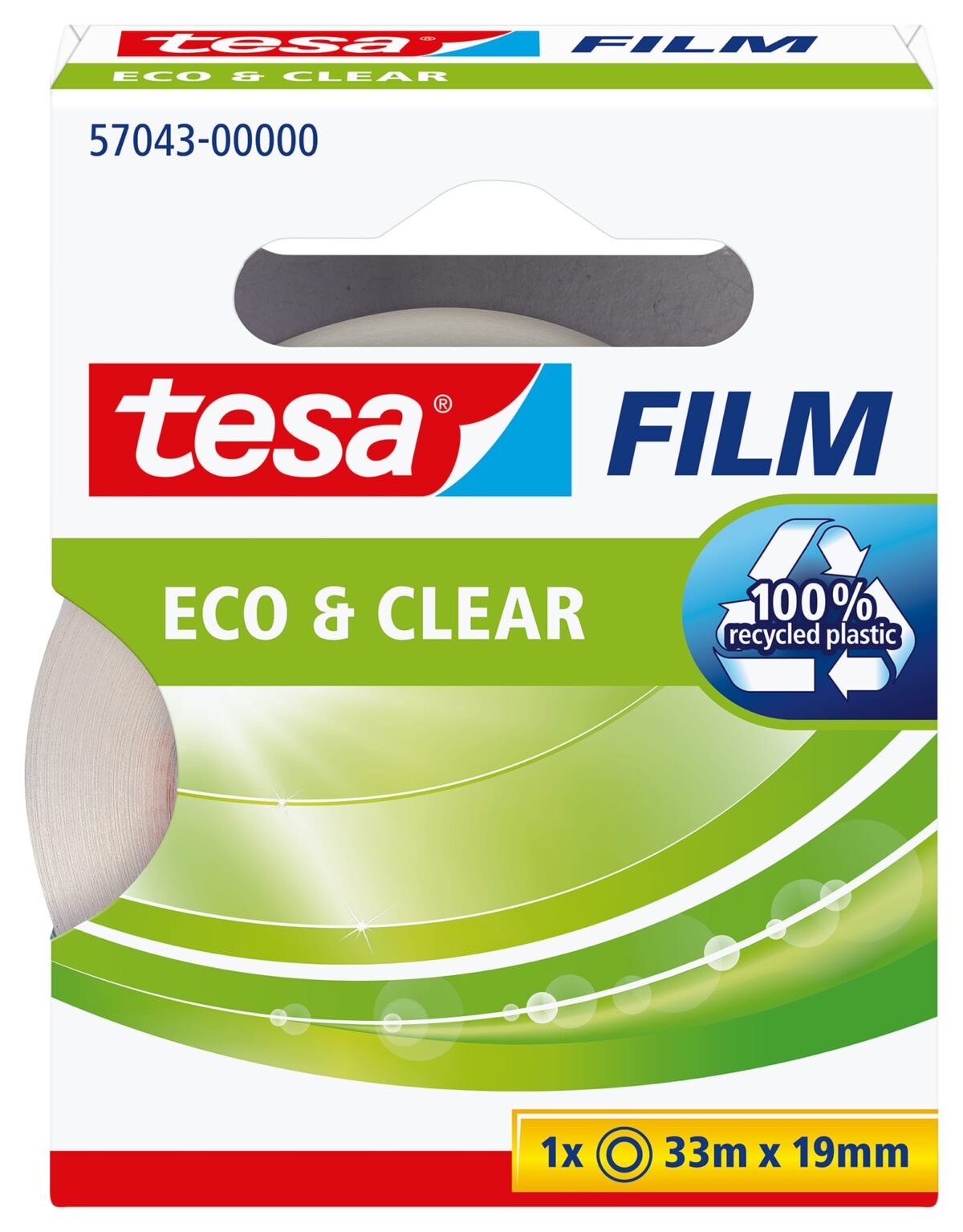 TESA Klebefilm eco&clear 33mx19mm 570430000 lösungsmittelfrei – Hochwertig & günstig bei ShopDeca