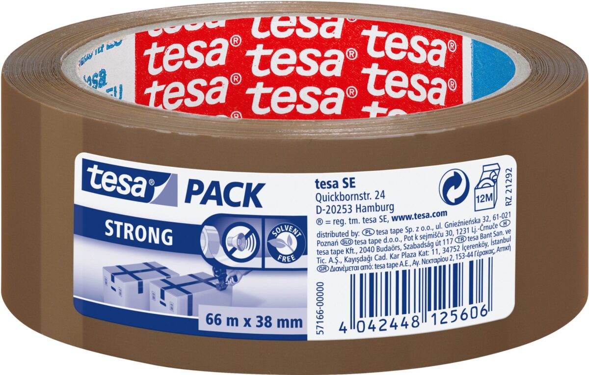 TESA Verpackungsband 38mmx66m 571660000 braun – Hochwertig & günstig bei ShopDeca