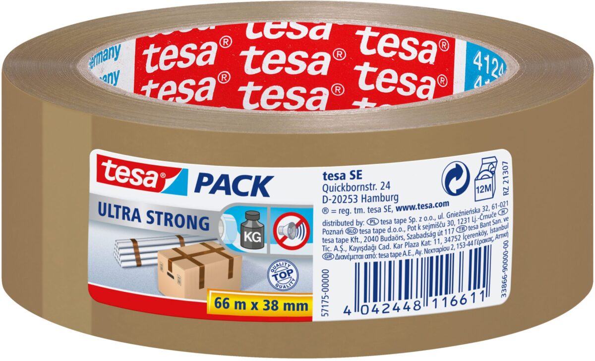 TESA Tesapack ultra strong 38mmx66m 571750000 braun, reissfest – Hochwertig & günstig bei ShopDeca