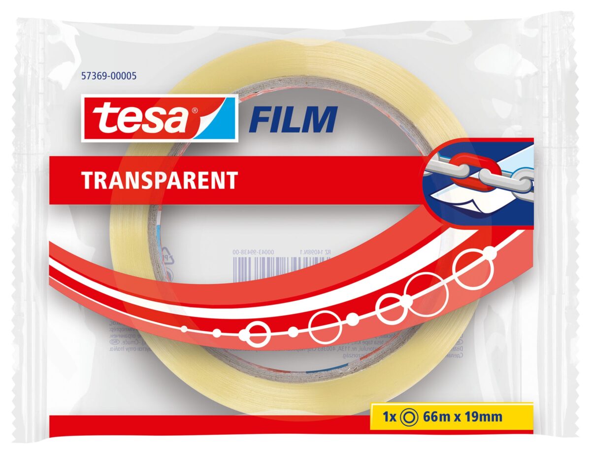 TESA tesafilm Flowpack 66mx19mm 573690000 transparent 1 Rolle – Hochwertig & günstig bei ShopDeca
