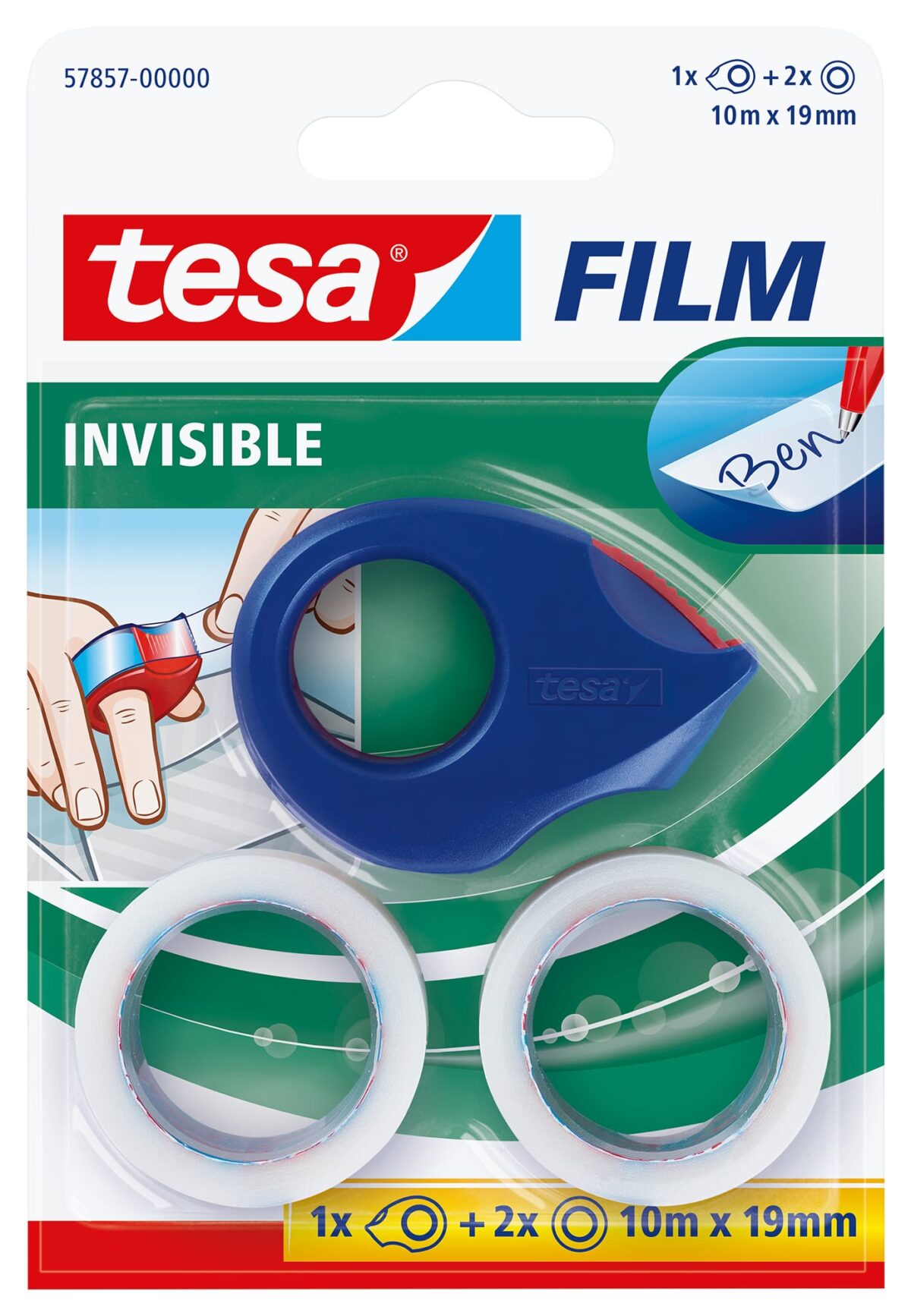 TESA Klebeband Mini 19mmx10m 578570000 2 Rollen – Hochwertig & günstig bei ShopDeca