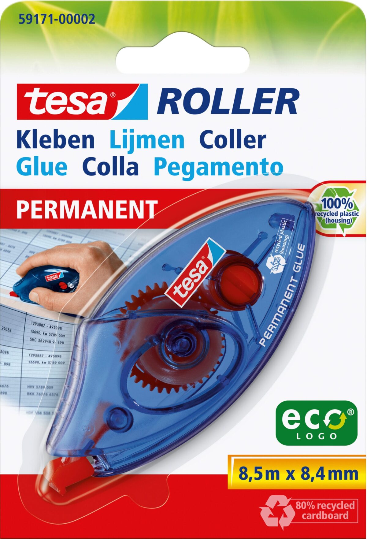 TESA Einweg-Kleberoller 591710000 8,4mmx8,5m permanent – Hochwertig & günstig bei ShopDeca