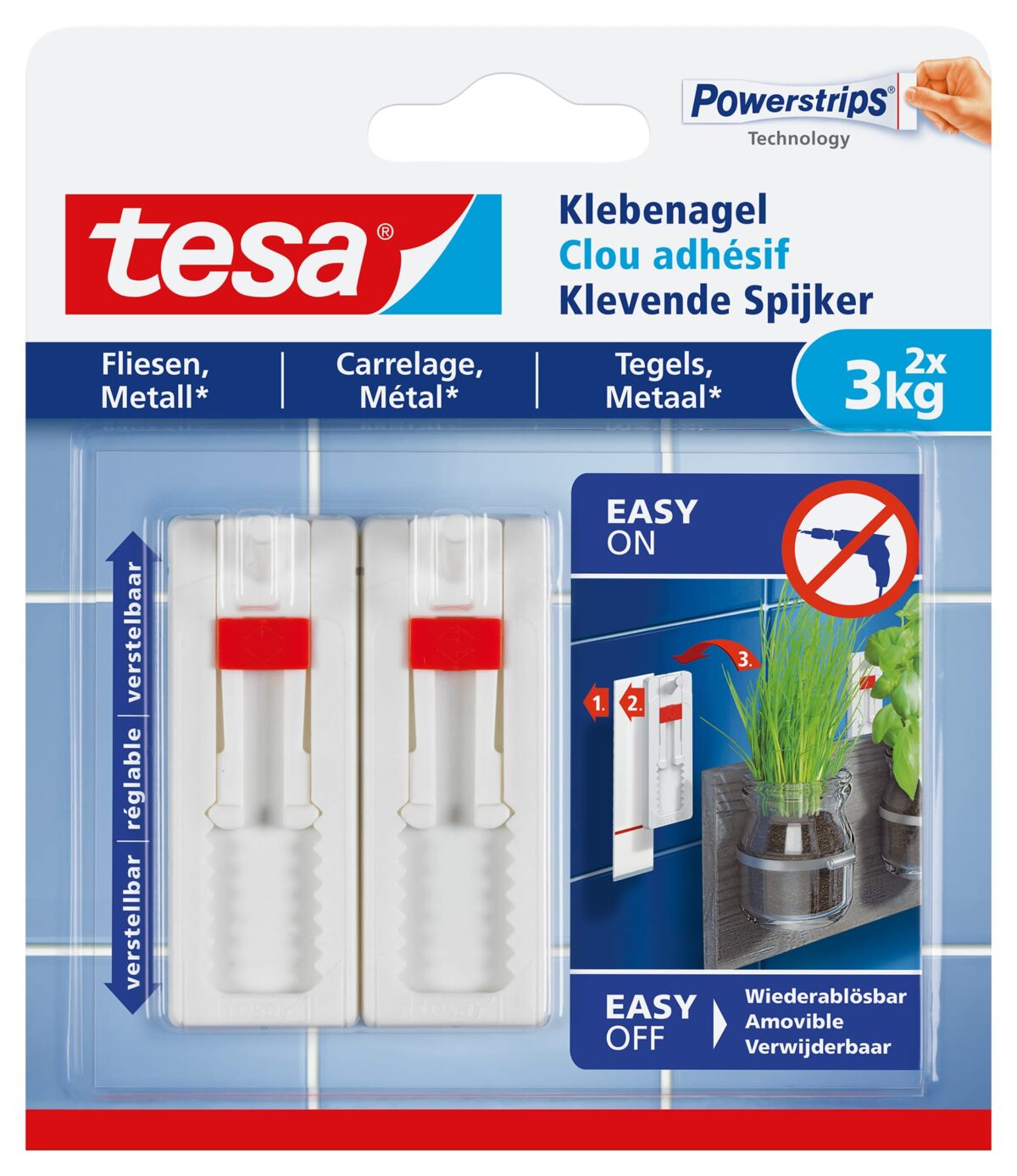 TESA Verst. Klebenagel 2x3kg 777640000 Fliesen & Metall – Hochwertig & günstig bei ShopDeca