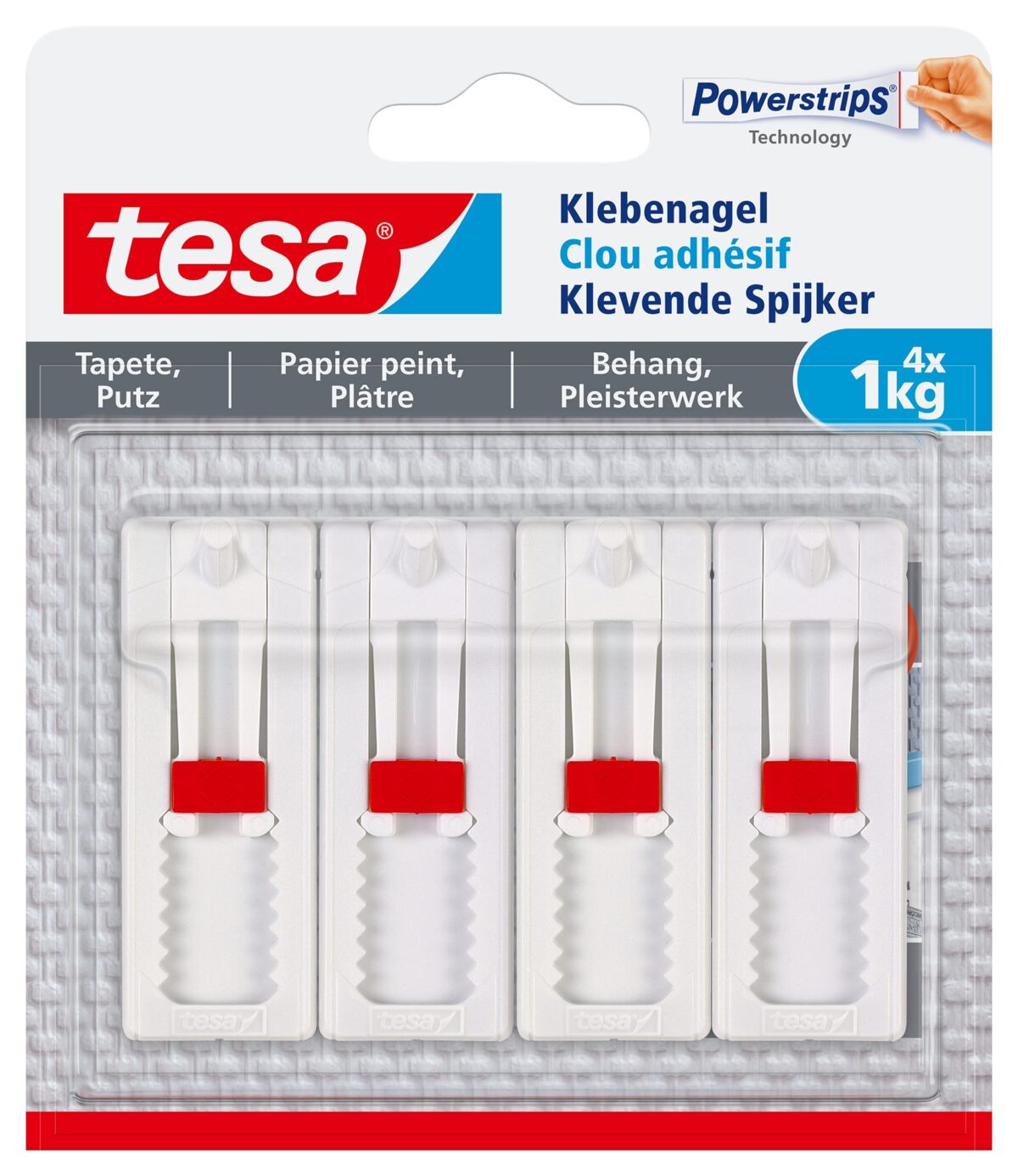 TESA Klebenagel 4x1 kg 77774-00009 Tapete, Putz – Hochwertig & günstig bei ShopDeca