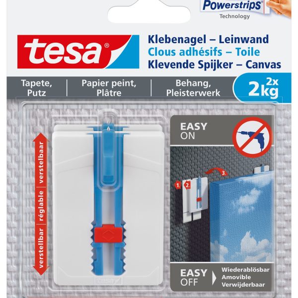 TESA Klebenagel 2x2kg 77779-00000 Tapete & Putz