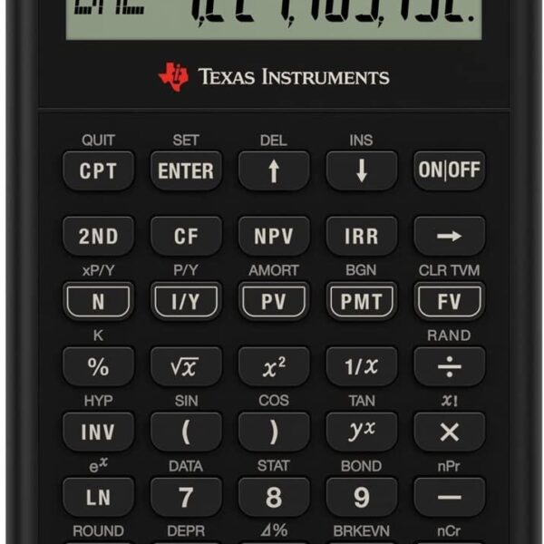TEXAS INSTRUMENTS Finanzrechner TI-BAII+ professional d/f/e