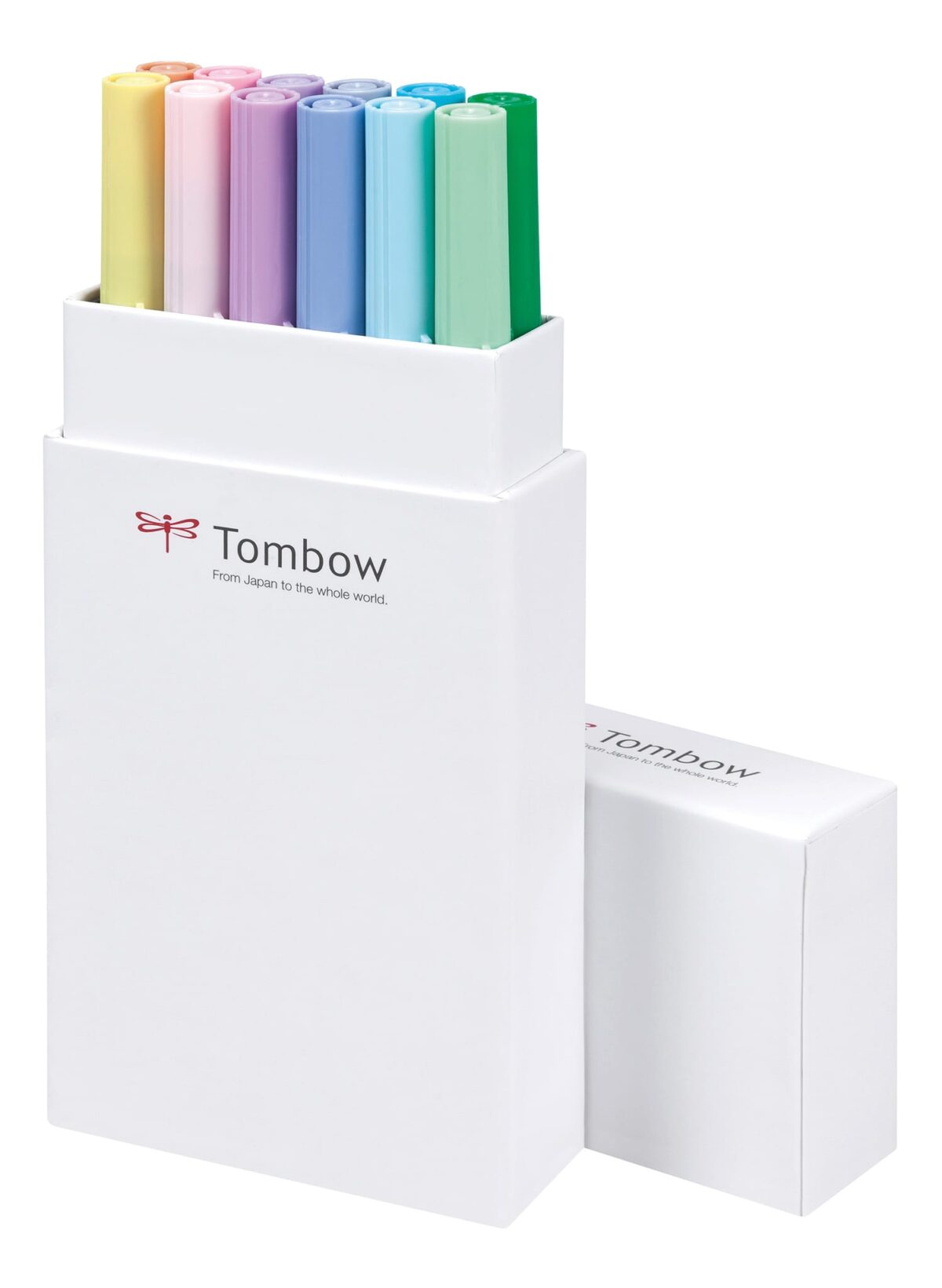 TOMBOW ABT Dual Brush Pen ABT-12P-2 12er Set Pastelltöne – Hochwertig & günstig bei ShopDeca