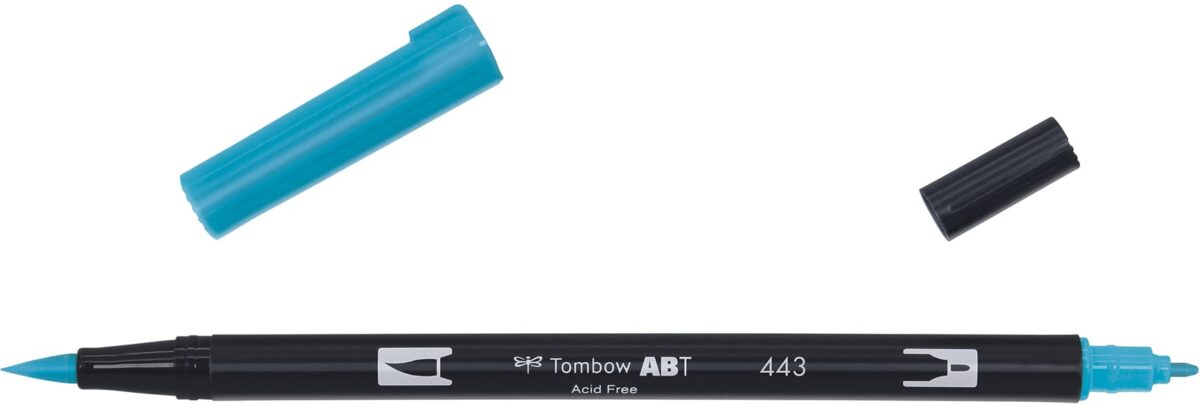 TOMBOW Dual Brush Pen ABT 443 türkis – Hochwertig & günstig bei ShopDeca