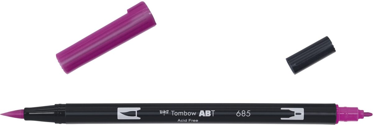 TOMBOW Dual Brush Pen ABT 685 deep magenta – Hochwertig & günstig bei ShopDeca