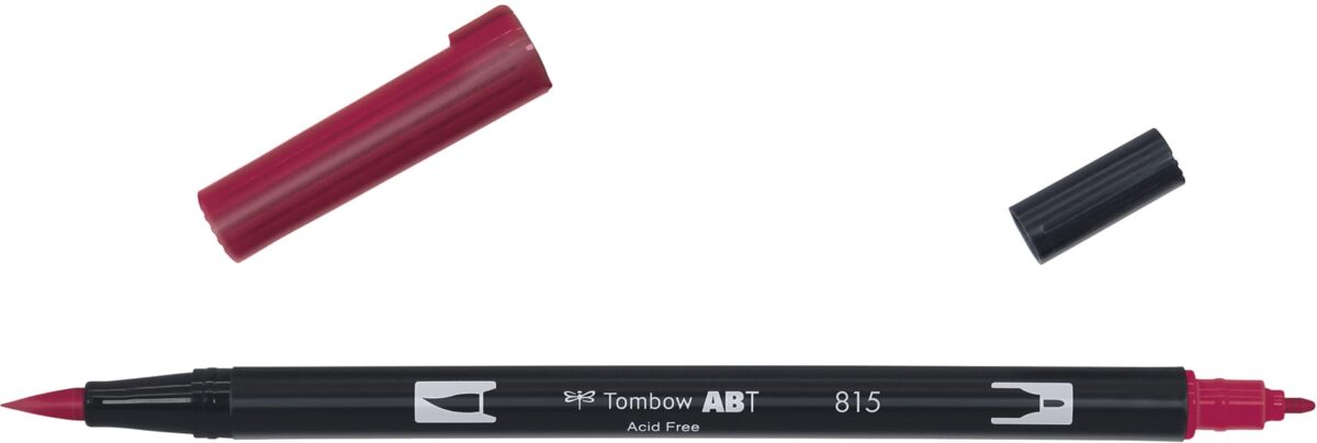 TOMBOW Dual Brush Pen ABT 815 kirschrot – Hochwertig & günstig bei ShopDeca