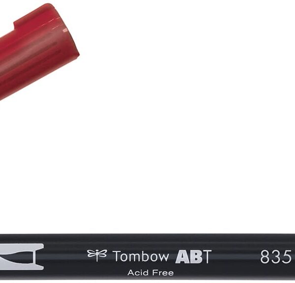 TOMBOW Dual Brush Pen ABT 835 persimmon