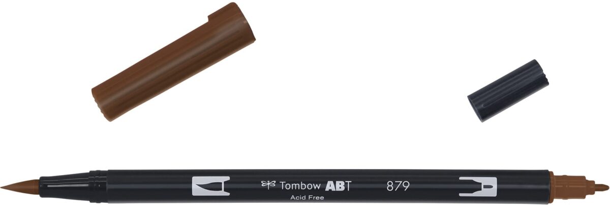 TOMBOW Dual Brush Pen ABT 879 braun – Hochwertig & günstig bei ShopDeca