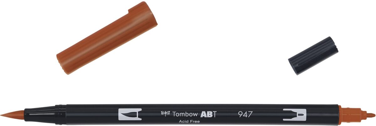 TOMBOW Dual Brush Pen ABT 947 burnt sienna – Hochwertig & günstig bei ShopDeca